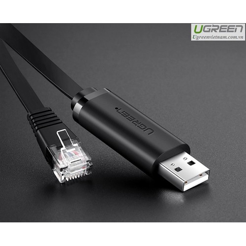 Cáp lập trình Console USB to RJ45 FTDI Ugreen 50773 - Hàng chính hãng