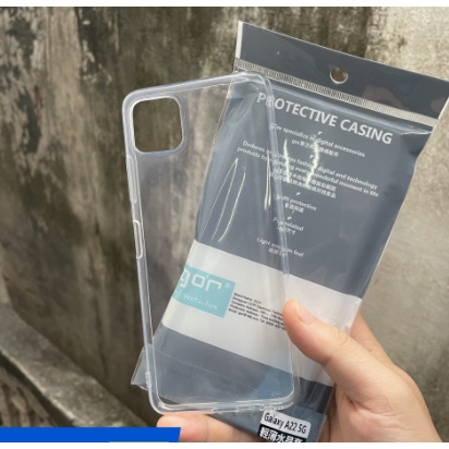 Samsung A32 5G, A52, A72, A22 5G_Ốp lưng dẻo Gor TPU trong suốt bảo vệ camera chính hãng