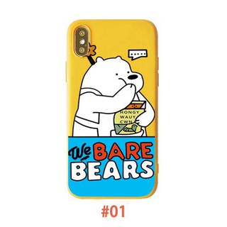 Ốp Dẻo Gấu Bare Bears Kute - M135