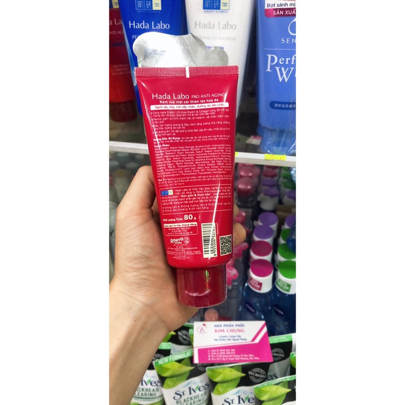 Sữa rửa mặt Hada Labo 80g (Khách chọn phân loại)