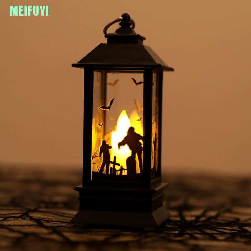 Đèn Led Treo Trang Trí Halloween Hình Quả Bí Ngô