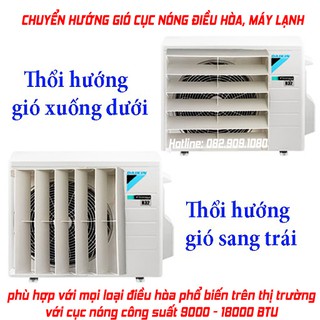 Bộ phụ kiện chuyển hướng gió dàn nóng điều hòa