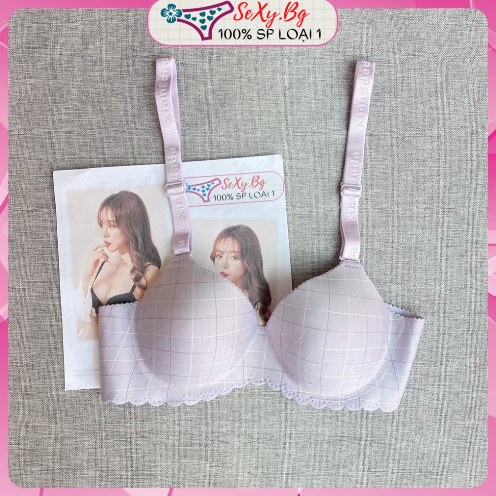 Áo ngực áo lót su không gọng nâng ngực 3 phân kẻ caro Sexy.Bg | BigBuy360 - bigbuy360.vn