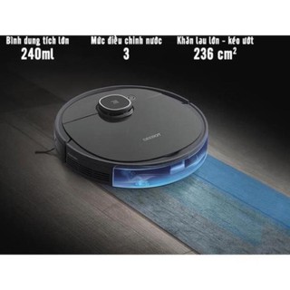 Robot Ecovacs Deebot T5 HERO thông minh hút bụi lau nhà [Hàng chính hãng] - Robot hút bụi chống va chạm thông minh