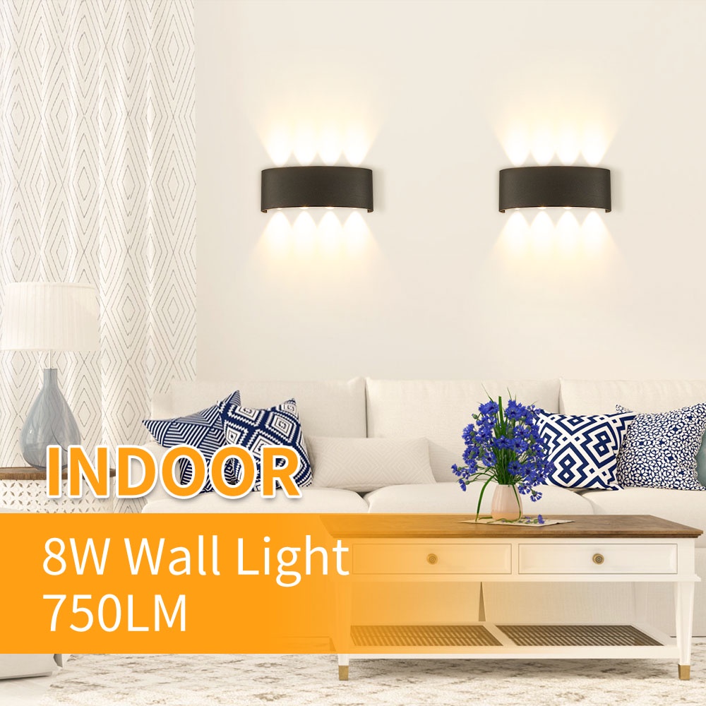 Đèn led Gắn Tường 4w 6w 8w Phong Cách Bắc Âu Hiện Đại