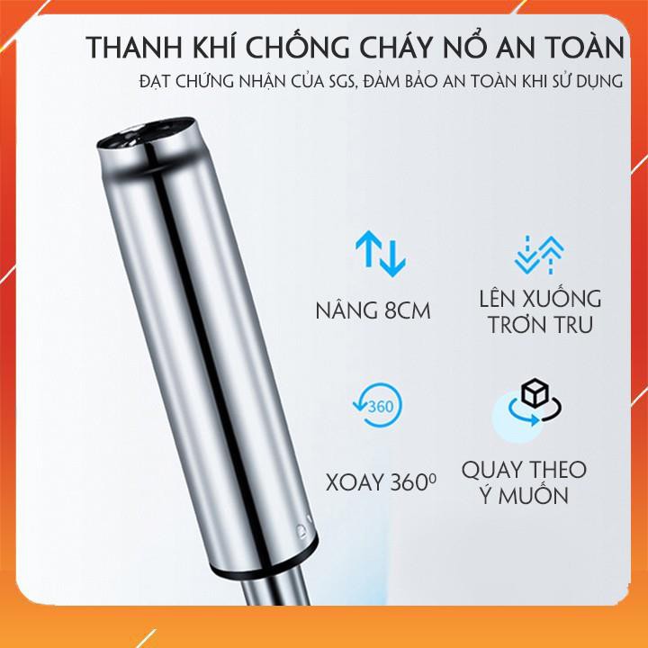 Ghế văn phòng cao cấp lưng lưới tản nhiệt có gác chân , xoay 360 độ , nâng hạ ghế