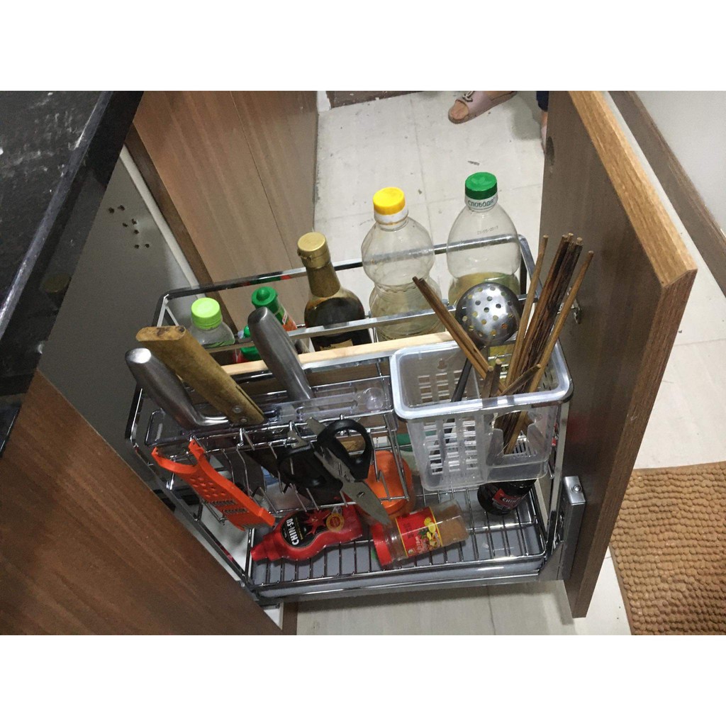 Kitchen Word - Giá dao thớt, da vị đa năng inox SUS 304 nhập khẩu | BigBuy360 - bigbuy360.vn