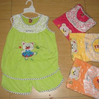 Đồ bộ thun lạnh cho bé gái