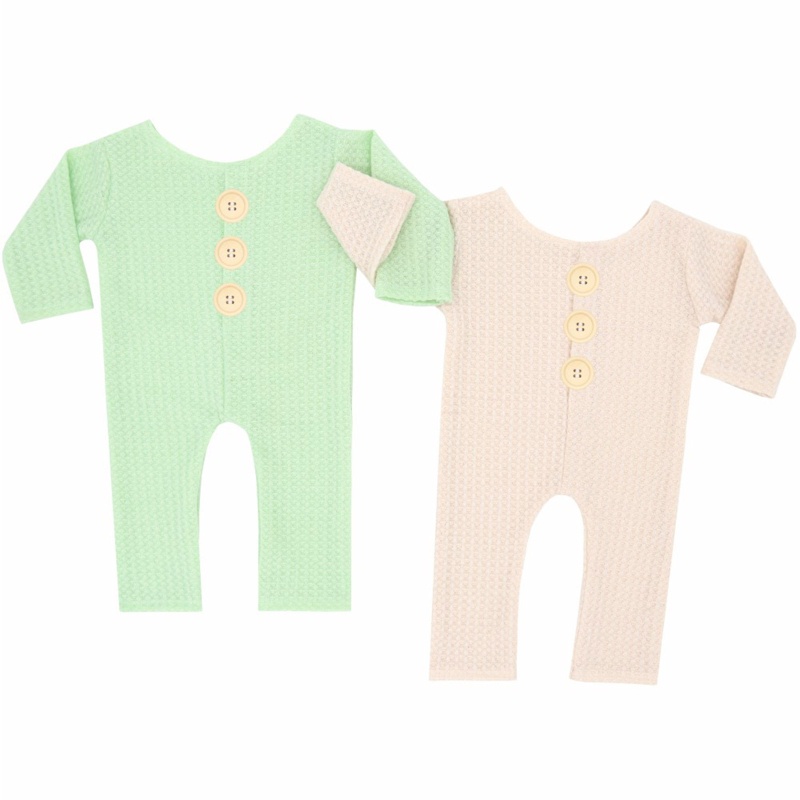 Bộ Áo Liền Quần Bằng Cotton Mềm Mại Dùng Chụp Ảnh Cho Bé Sơ Sinh