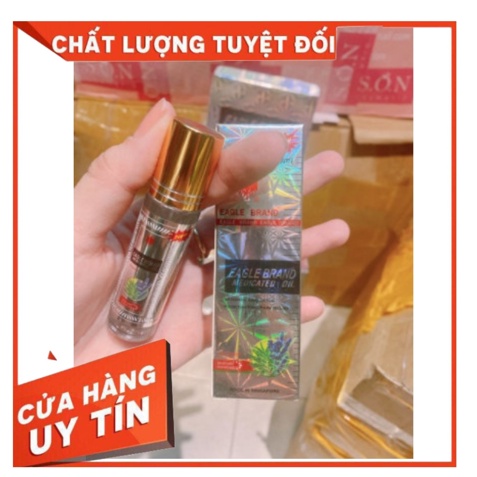 [chính hãng] Dầu lăn con ó - vàng trắng lavender