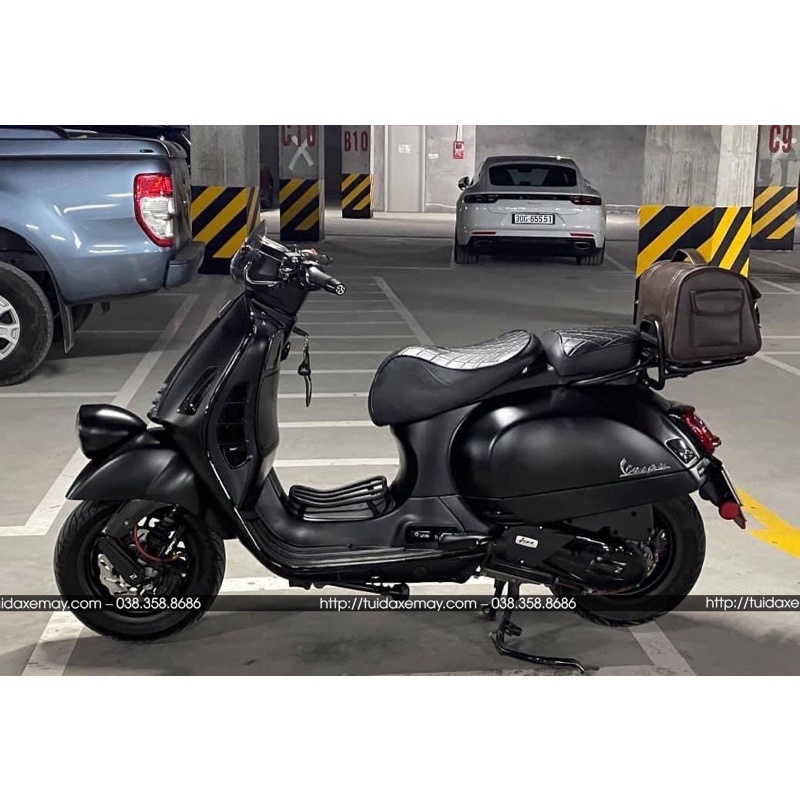 Túi da xe vespa