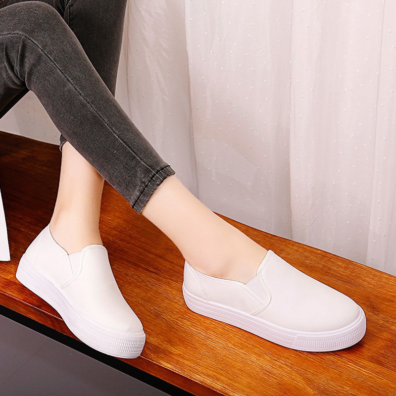 Giày lười IELGY mũi tròn thời trang đơn giản sành điệu dành cho nữ