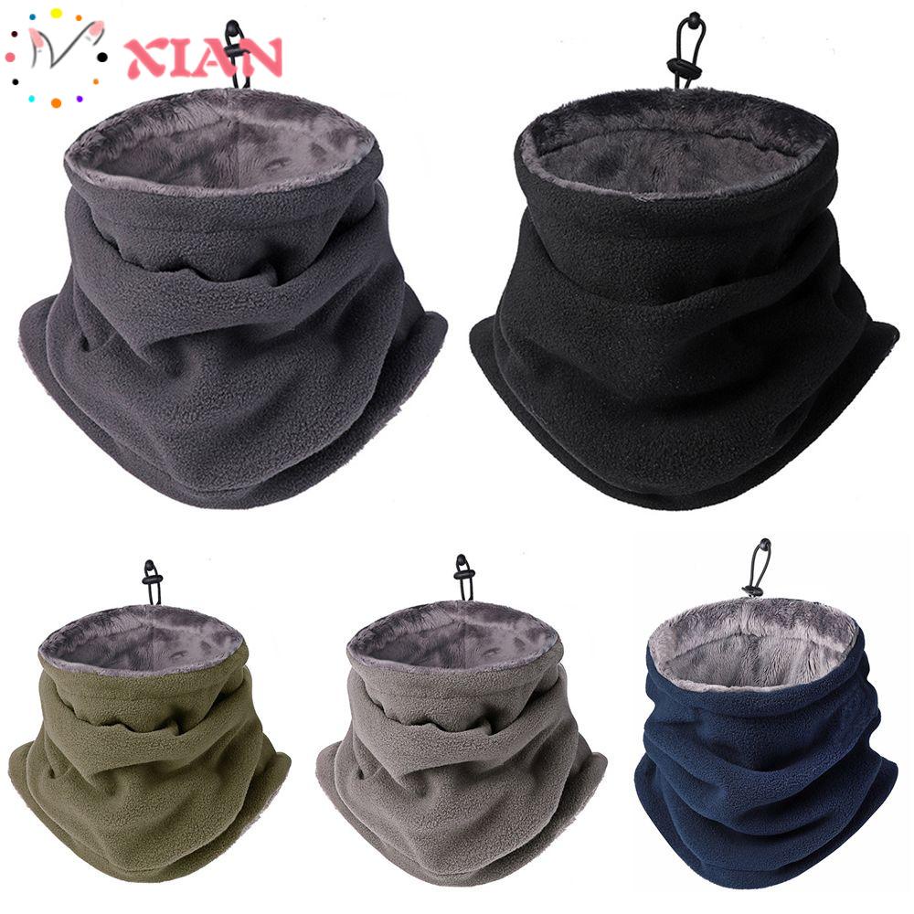 Xiantin Khăn Choàng Cổ Thể Thao Vải Lông Cừu Mềm Mại Ấm