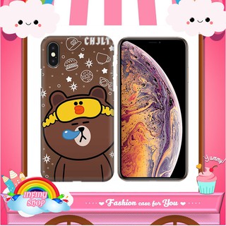 ỐP IPHONE - Ốp LƯNG- M64 Gấu Brown Mã 6
