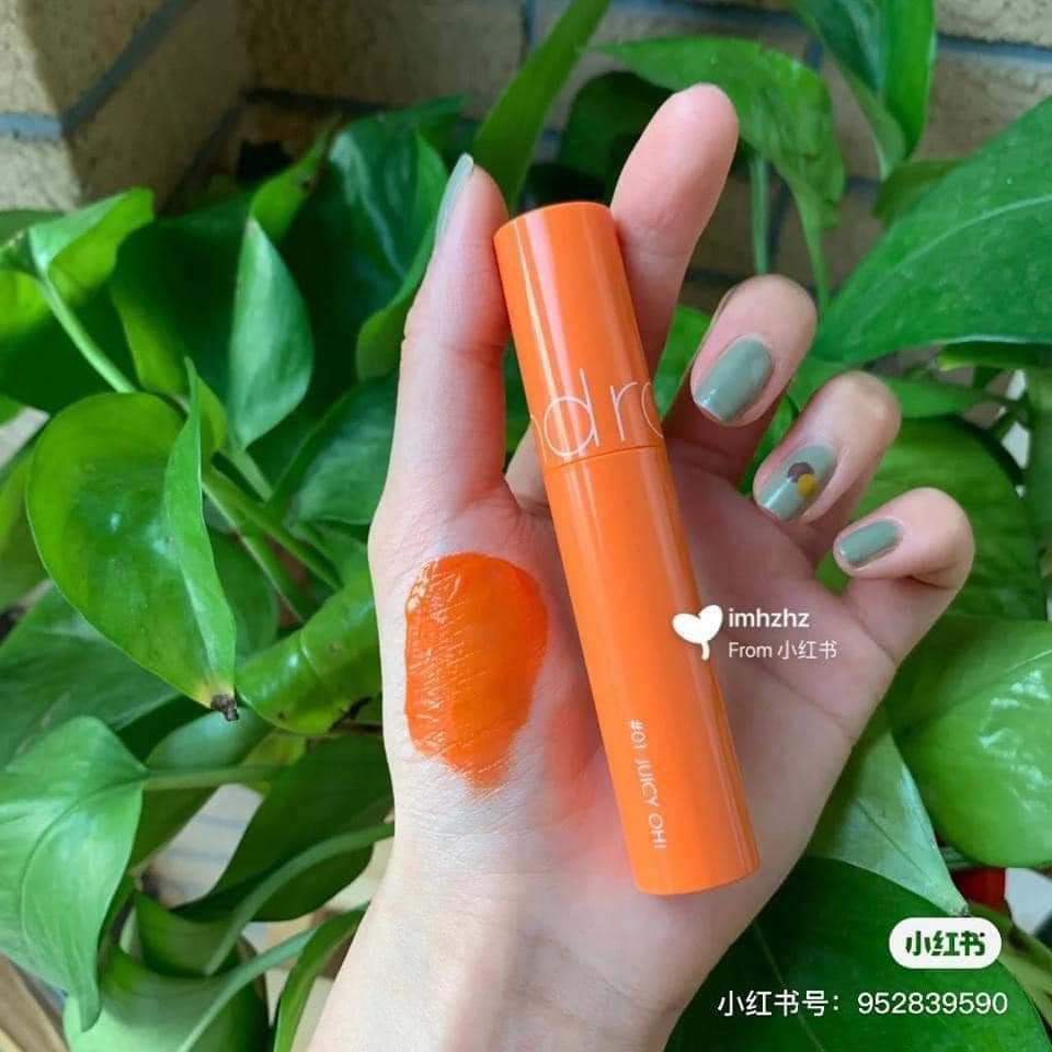 [ 01 Juicy Oh ] Son Tint Lì Romand Juicy Lasting Tint - Cam Sáng | BigBuy360 - bigbuy360.vn