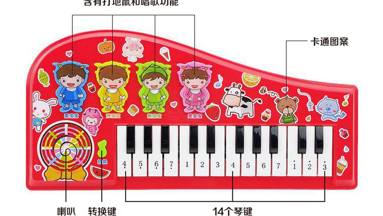 Đồ Chơi Đàn Piano Điện Tử Cho Bé 0-3 Tuổi