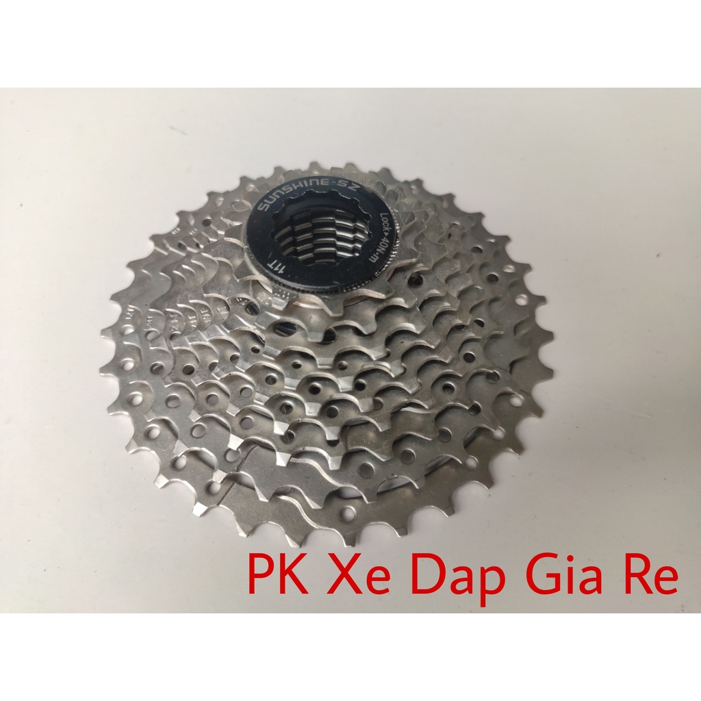 Líp thả SUNSHINE 9 tầng 11-25T, 11-32T, Líp thả xe đạp 9 tầng - PK Xe Dap Gia Re