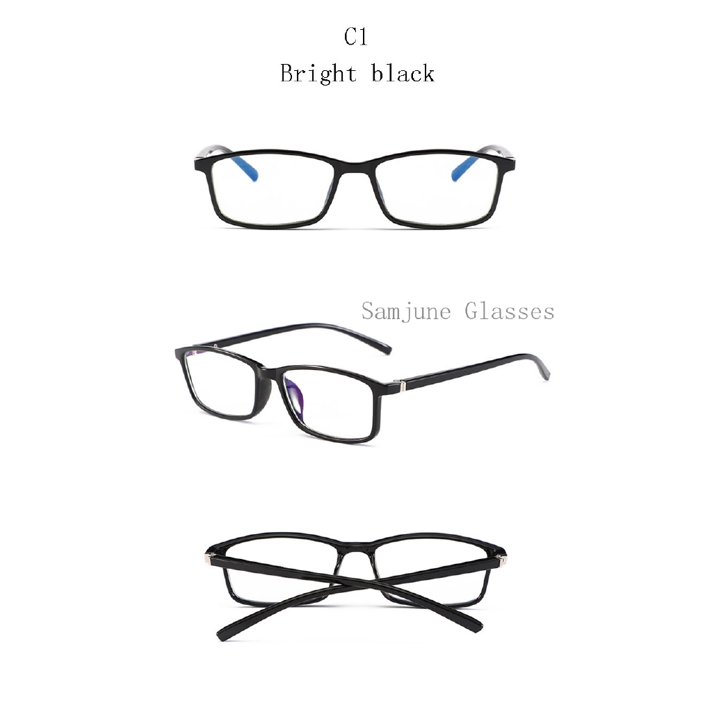 Mắt kính chống ánh sáng xanh trong suốt dành cho cả nam và nữ samjune
