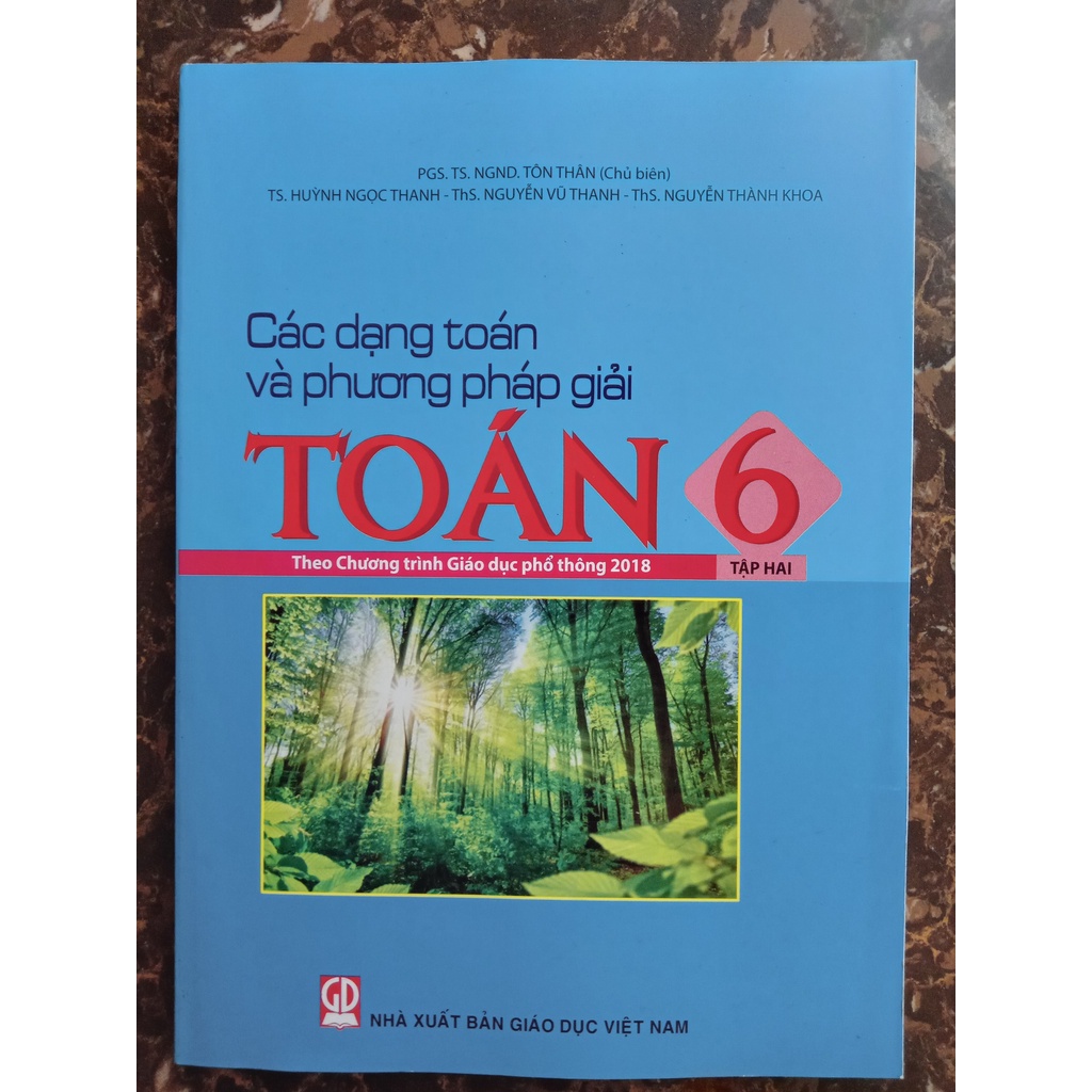 Sách Các Dạng Toán Và Phương Pháp Giải Toán 6 (2 Quyển)