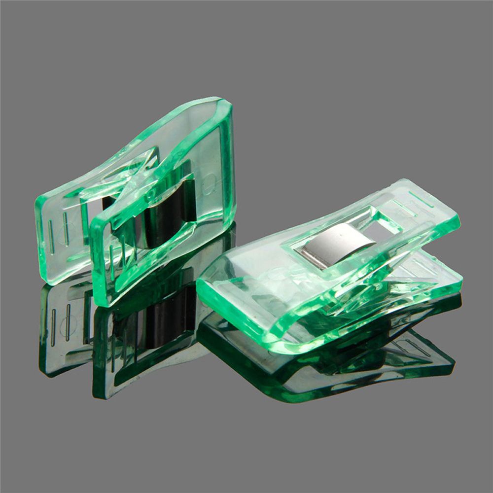 Set 20 Kẹp Nhựa Nhiều Màu Dùng Để Cố Định Vải May Vá Thủ Công Diy