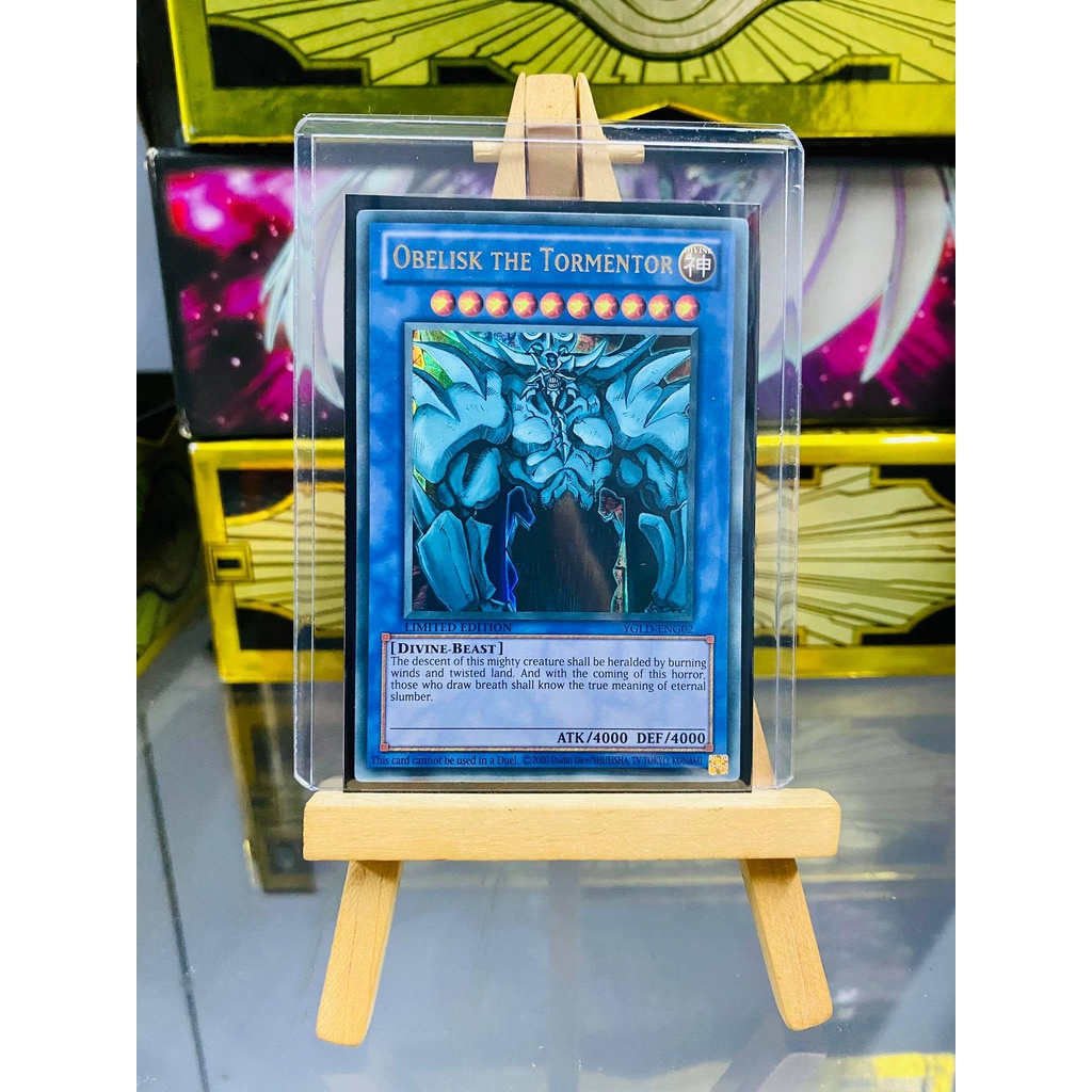 Lá bài thẻ bài Yugioh Thần huỷ diệt Obelisk - Ultra Rare (Cannot Be Used In A Duel) - Tặng bọc bài nhựa bảo quản