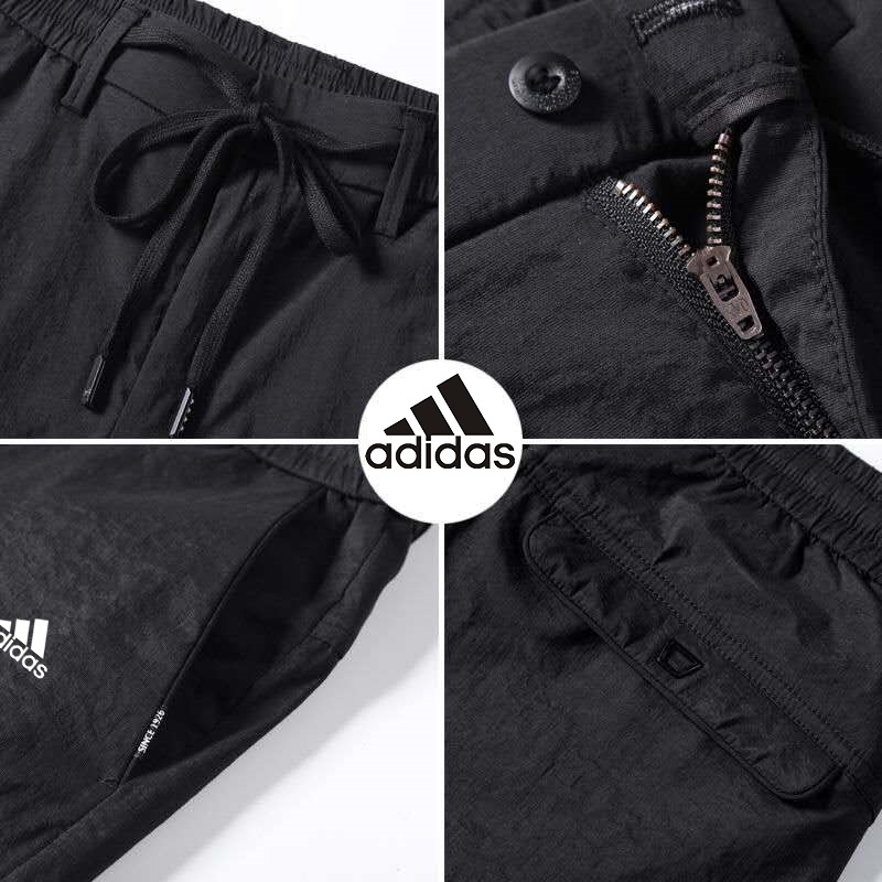 Quần dài thể thao Adidas vải cotton co giãn thời trang mùa hè size 28-38 cho nam