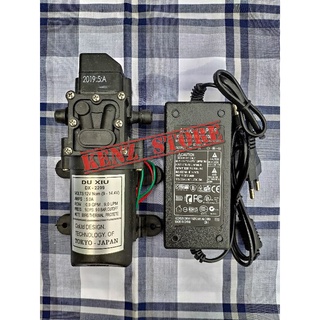 Bộ máy bơm mini 12v kèm Adapter 12V-5A cao cấp