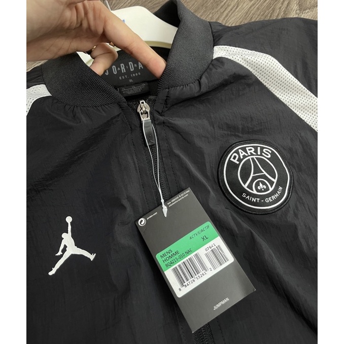 Áo Khoác Bomber Thể Thao Nam NK PSG x Jordan AJ1 Jacket