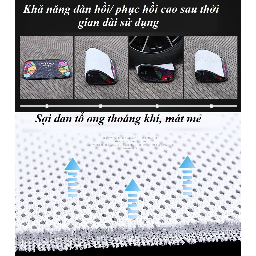 Áo ghế ô tô thoáng khí