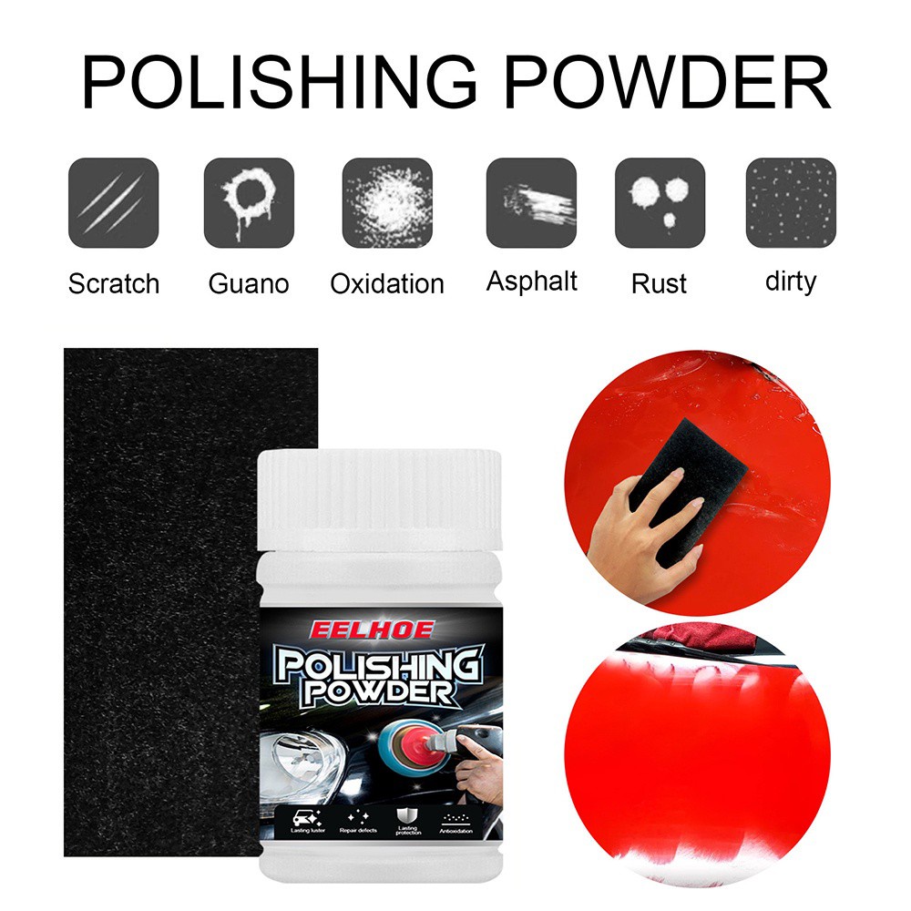 Car Scratch Remover Scratch Remover Car Scratch Remover Paste White 100g Paste Body Compound Wax