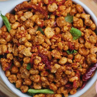 Bắp sấy bò lá chanh
