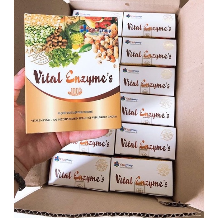 🅽🅴🆆 - Enzyme vital thanh lọc cơ thể 1 hộp