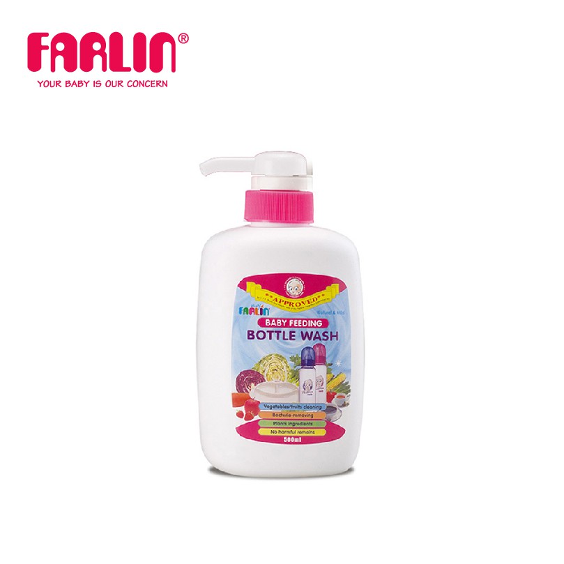 Nước Rửa Bình Sữa Và Rau Củ FARLIN - Chai 500ML