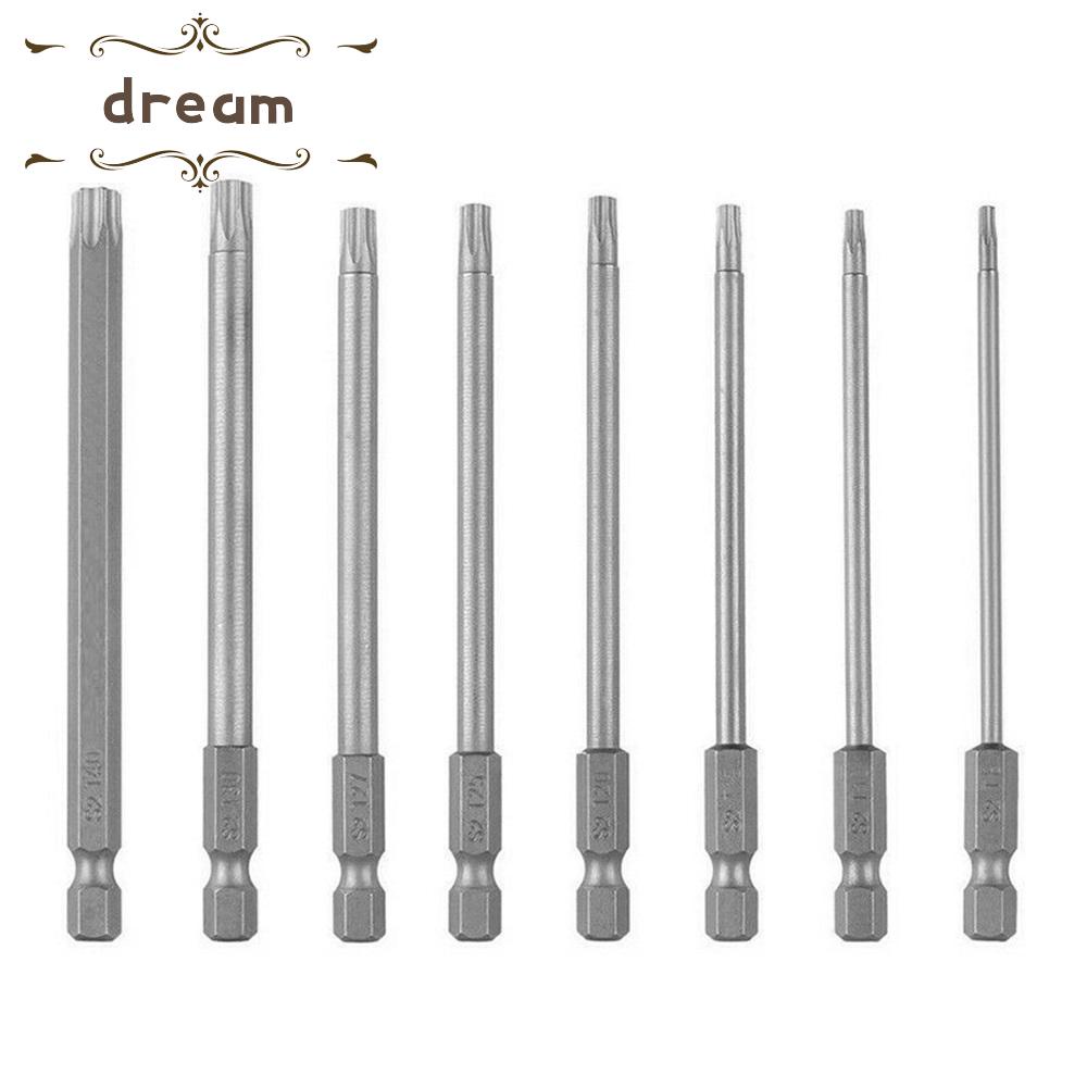 【DREAMLIFE】Screwdriver Bit T25 T27 T30 T40 T8 Hand Tool T20 Torx 150MM Extra Long