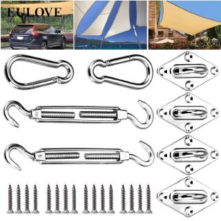 Bộ móc căng tấm bạt che nắng ngoài trời bằng thép không gỉ