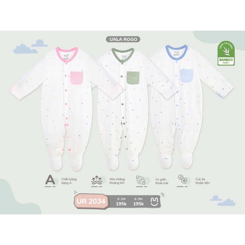 Body Dài Liền Chân Pettit Uala Rogo UR 2034