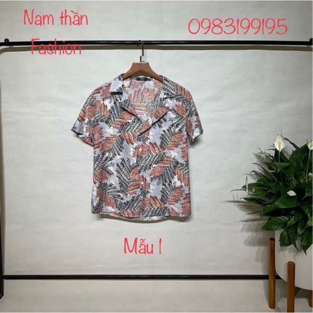 Áo Sơ Mi đi biển . Chất tơ đũi . 8 Mẫu