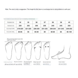 【JMS】Dép Đế Dày Size Lớn Phong Cách Mới Cho Nữ