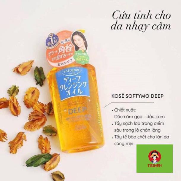 Dầu tẩy trang Kose Softymo Deep Cleansing Oil 230ml Nhật Bản