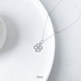 [Bạc] Dây chuyền cỏ 4 lá Four-leaf Grace Jewelry