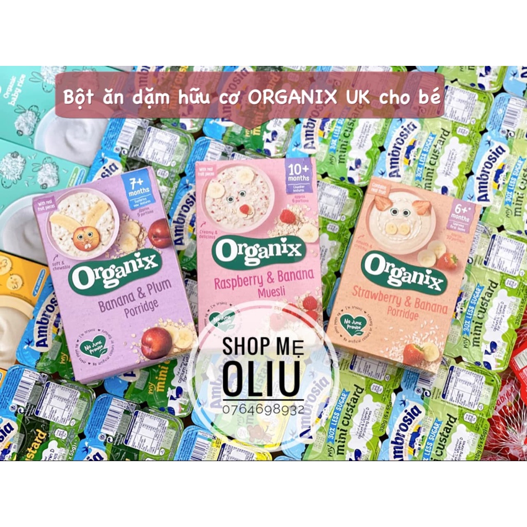 Bột ăn dặm Organix