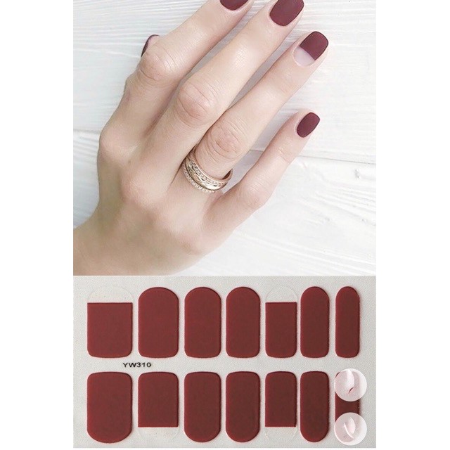 Set dán móng tay nails dán nghệ thuật nhiều màu - có ngay bộ móng đẹp trong 5 phút (Nail wraps / Nail stickers)
