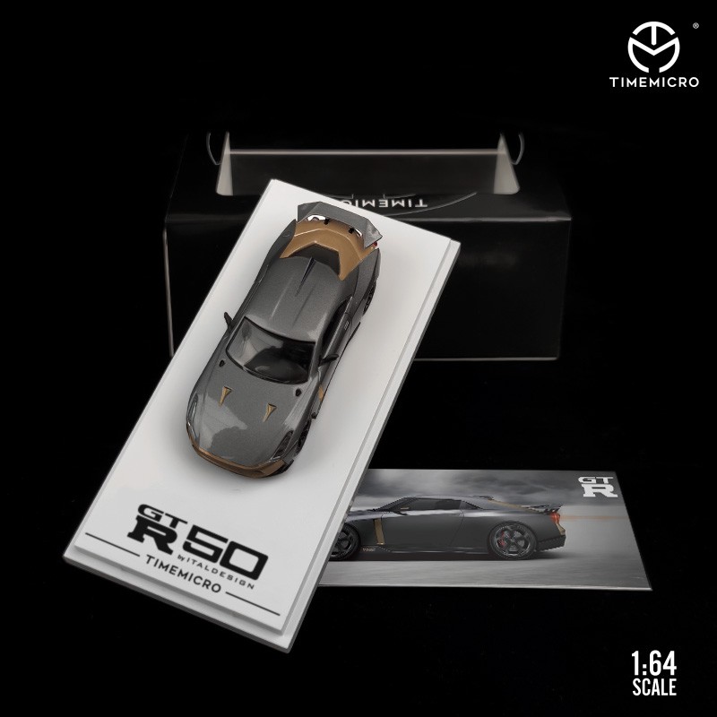 Mô Hình Xe Hơi Thể Thao NISSAN GTR-50 Bằng Hợp Kim Tỉ Lệ 1: 64