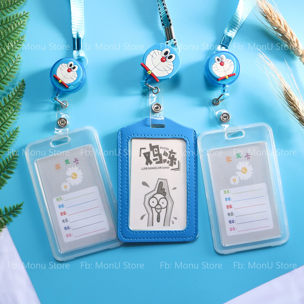 Yoyo co rút thông minh và bảng tên nhân viên hình DORAEMON DOREMON dễ thương cute MON0167