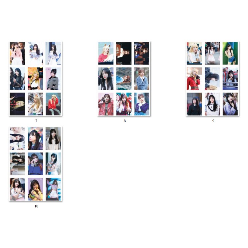 LOMO CARD 90 ảnh thành viên WJSN - SEOLA