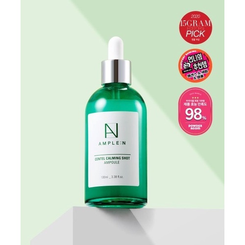 Tinh Chất Tế Bào Gốc Rau Má Phục Hồi Da Ample:N Centel Calming Shot Ampoule