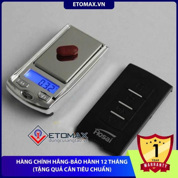 [Hàng cao cấp-Bảo hành 12 tháng] Cân tiểu ly siêu nhỏ kiểu dáng khóa ô tô 100G/0.01G,chính xác tơi 1%gram