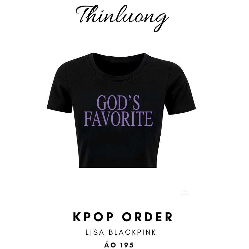(Sẵn - Video) Áo thun croptop màu đen giống Lisa Blackpink