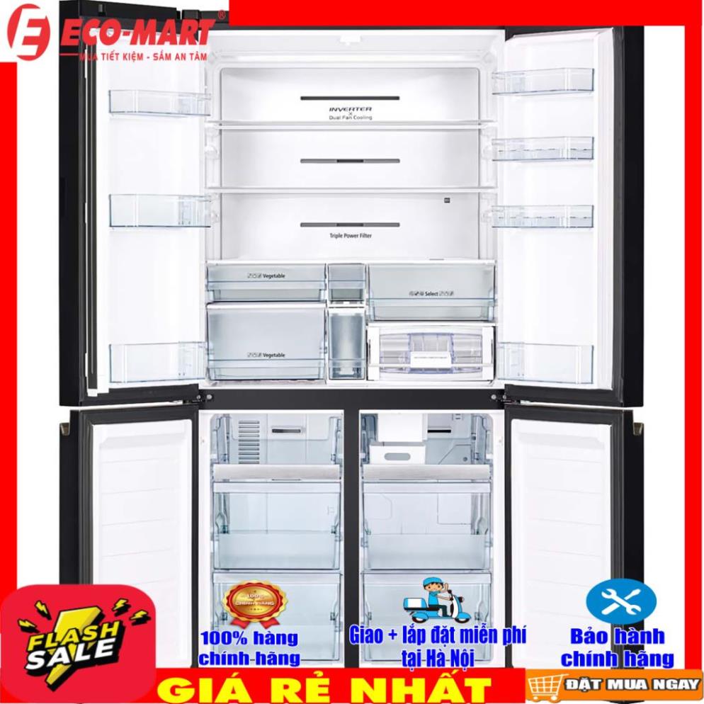 Tủ lạnh Hitachi Inverter 569 lít R-WB640VGV0X