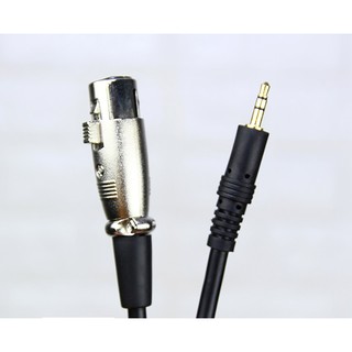 CÁP 3.5MM TO XLR  - CÁP KẾT NỐI MICRO THU ÂM